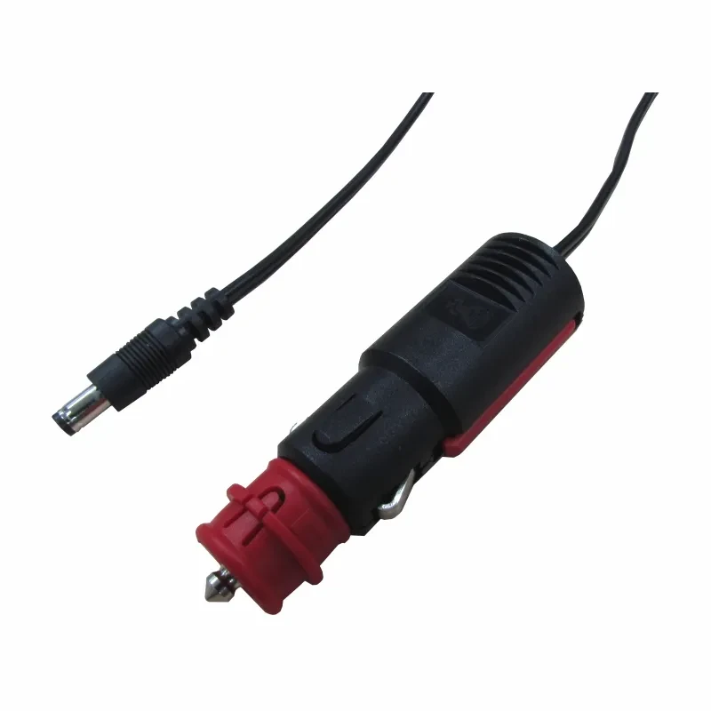 Cigarette Plug to DC Plug Cable Assembly